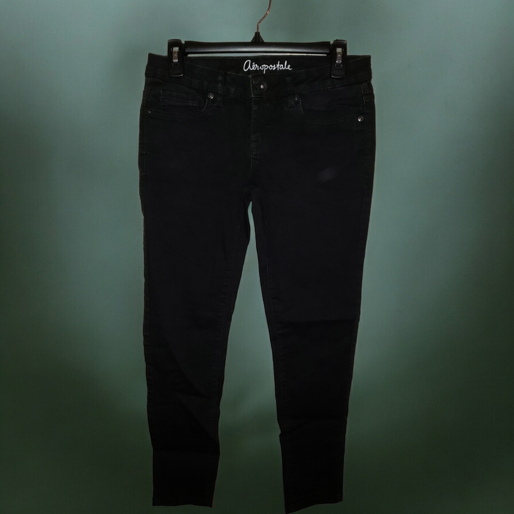Womans Aeropostale Lola black jeggings